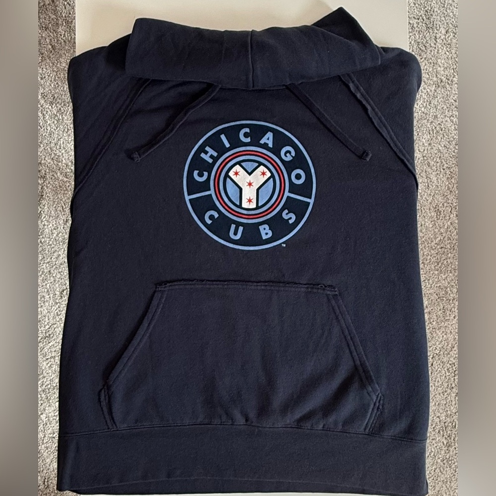 Chicago Cubs Navy Hoodie